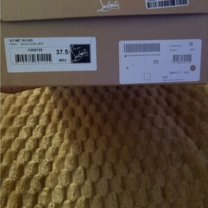 Christian Louboutin So Me 100 Kid Heels in Silver